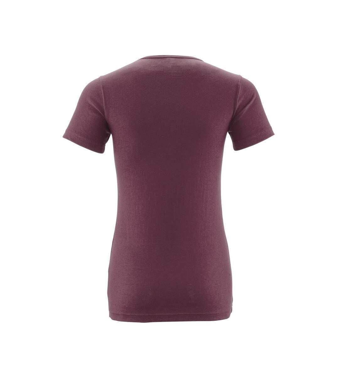Womens/ladies Crossover T-shirt Bordeaux Mascot-2