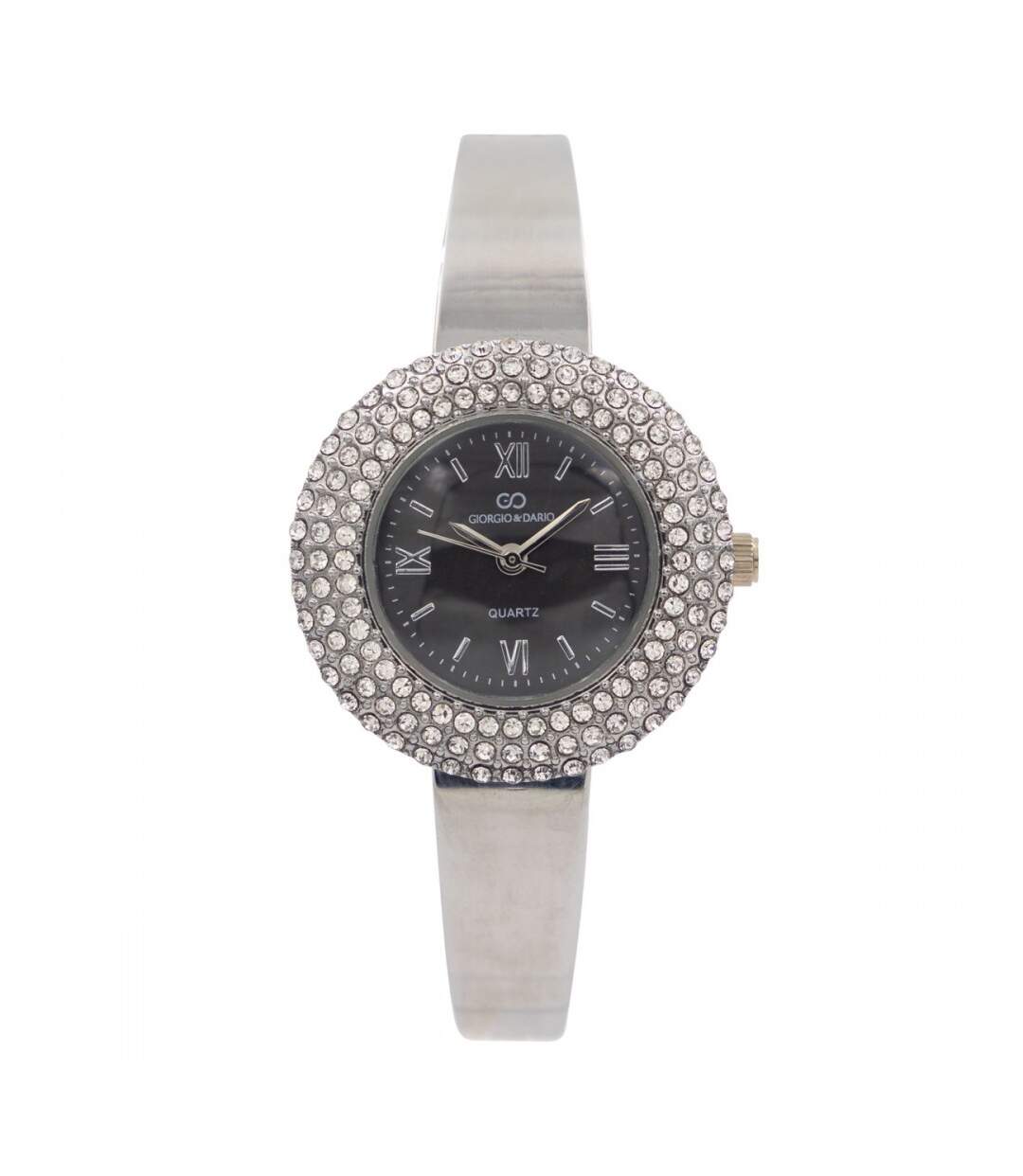 Montre Femme Bracelet Métal Strass GIORGIO-1