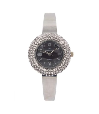 Montre Femme Bracelet Métal Strass GIORGIO