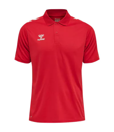 Polo Fonctionnel Core Pour Hommes Rouge Hummel