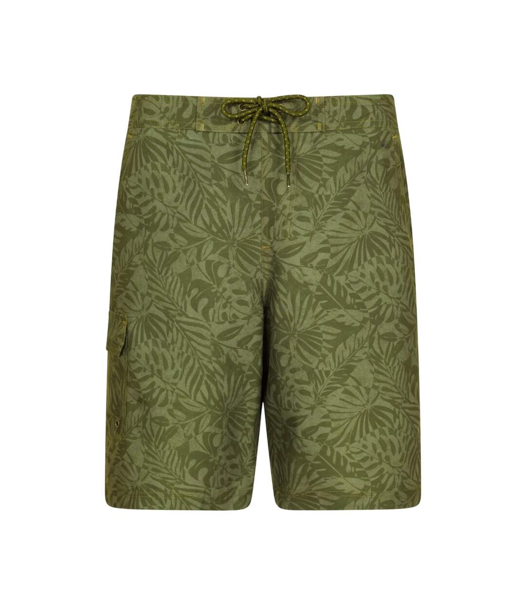 Mens Ocean Tropical Board Shorts Dark Khaki Mountain Warehouse-2