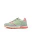 Baskets verte/rose femme teddy smith 120515-1