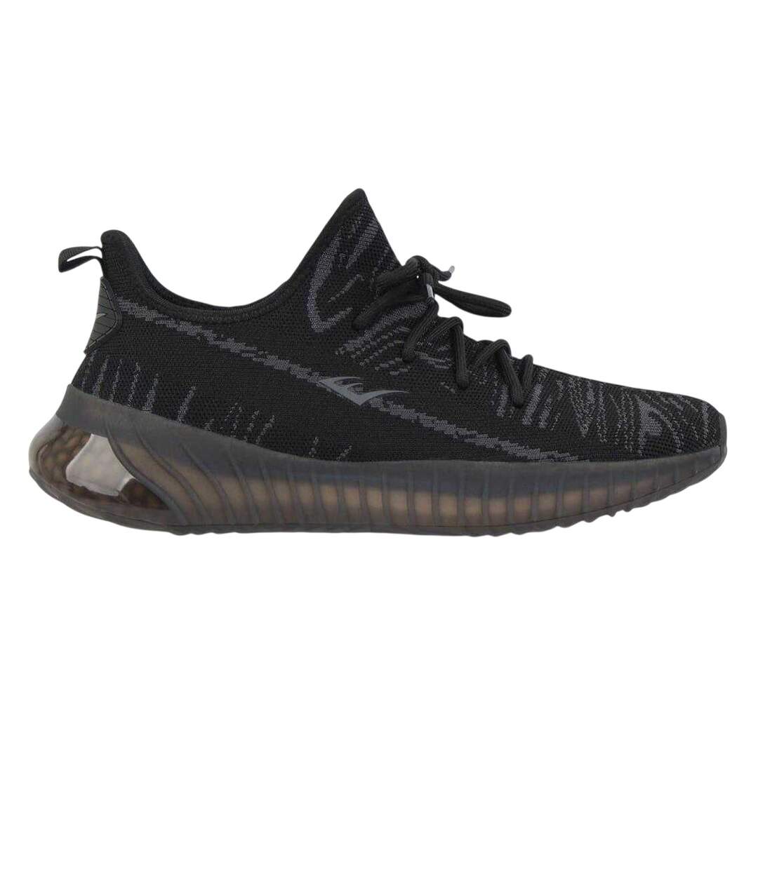 Mens Rassay Lace Up Shoes Black Everlast-1