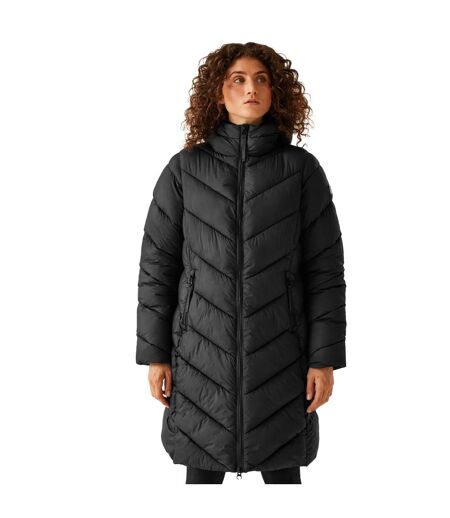 Womens/ladies andia ii contrast zip jacket black Regatta