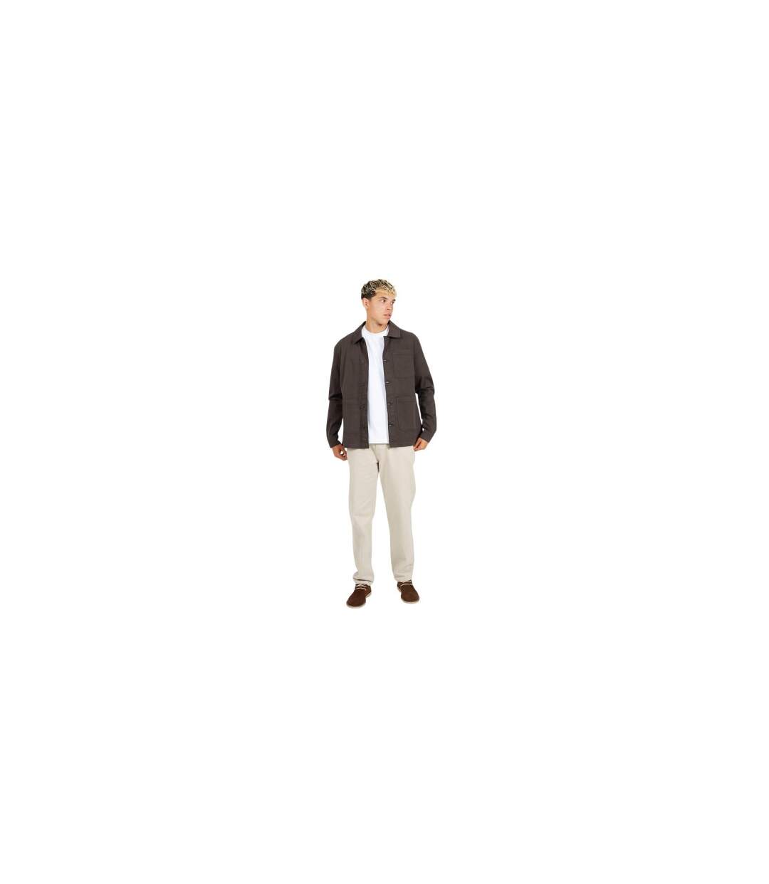Surchemise Homme Anthracite Brave Soul-1