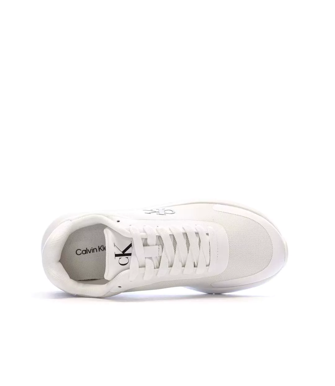 Baskets blanches femme calvin klein jeans 3 eva-4