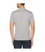Mens Pin Point Organic Cotton T-shirt Grey Original Penguin-3