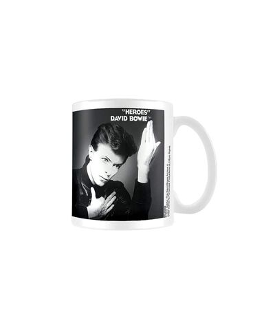 David Bowie Heroes Mug (Black/White/Gray) (One Size) - UTBS3830
