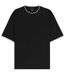 T-shirt Motif/style Uni Homme Noir Boss-1