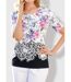 T-shirt maille jersey imprimé fantaisie-1