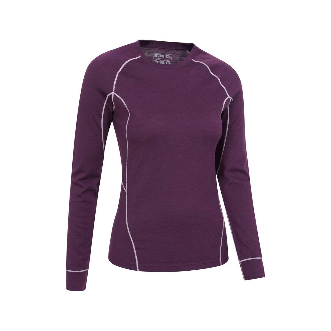 Haut thermique asgard femme violet Mountain Warehouse-4