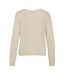 Pull beige femme only vipoca-2