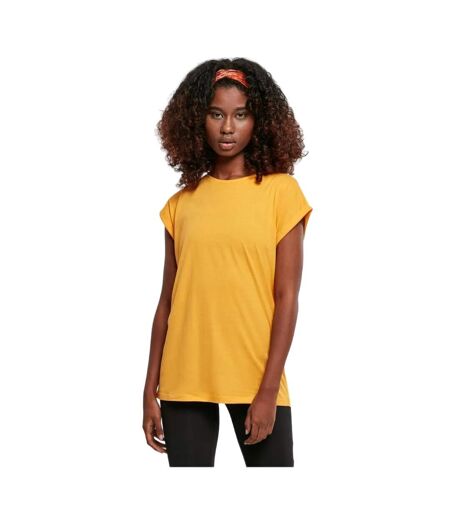 Womens/ladies Extended Shoulder T-shirt Magic Mango Urban Classics