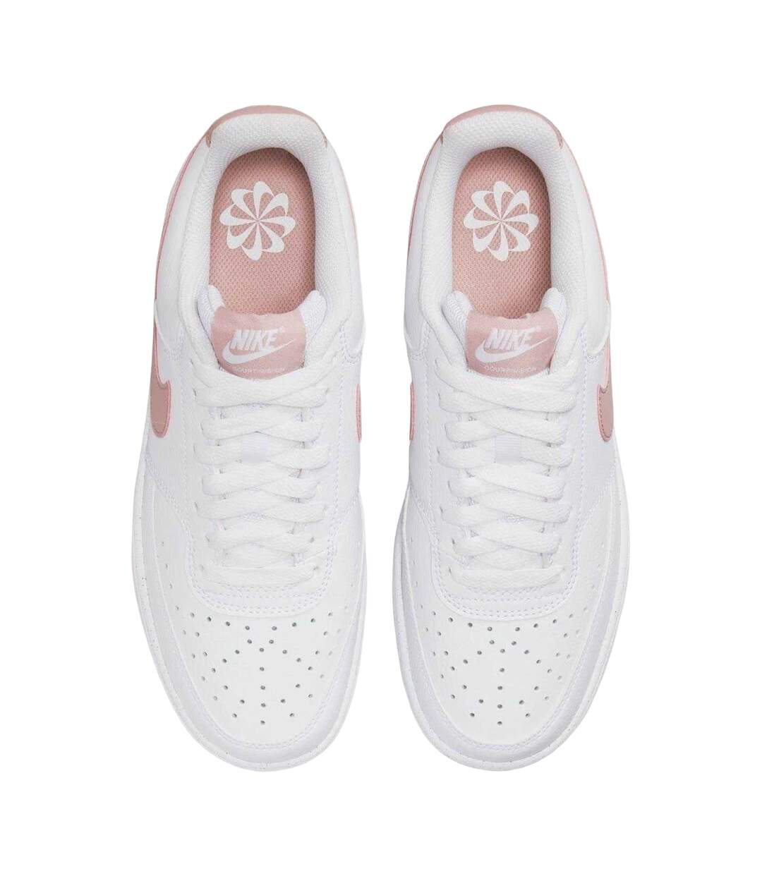 Womens/ladies Vision Low Next Nature Trainers White Pink Nike-3