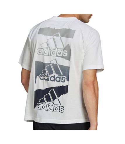 T-shirt Blanc Homme Adidas M Bl Q2 T
