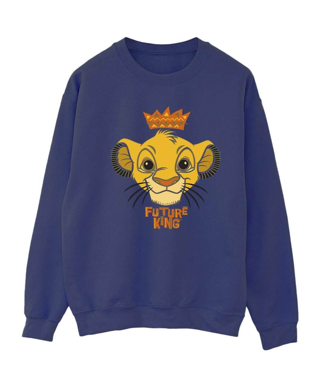Disney - Sweat THE LION KING FUTURE KING - Femme (Bleu marine) - UTBI14277-1