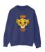 Disney - Sweat THE LION KING FUTURE KING - Femme (Bleu marine) - UTBI14277-1
