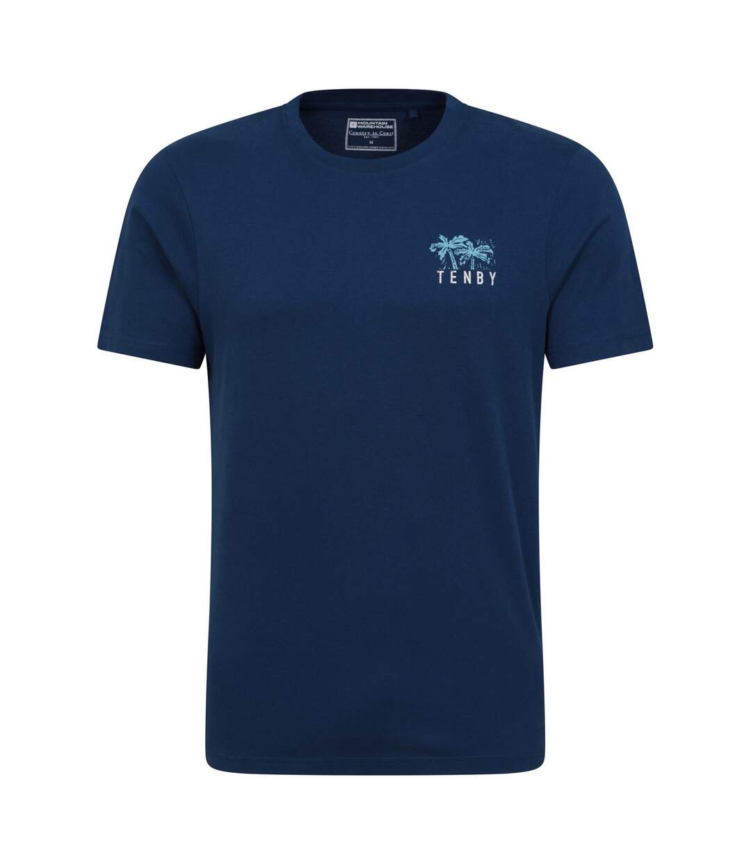 T-shirt tenby homme bleu marine Mountain Warehouse-1