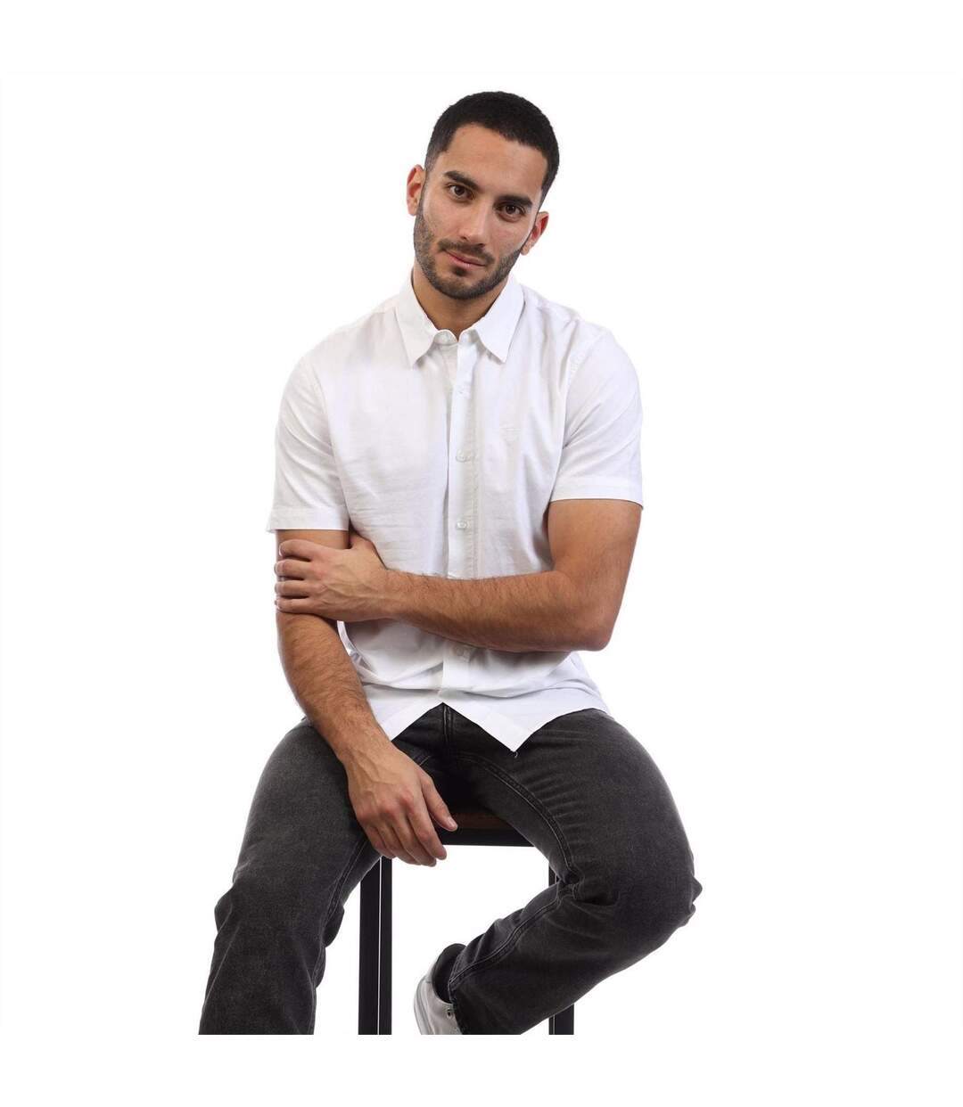 Chemise Manches Courtes Church Homme Blanc Peter Werth-1