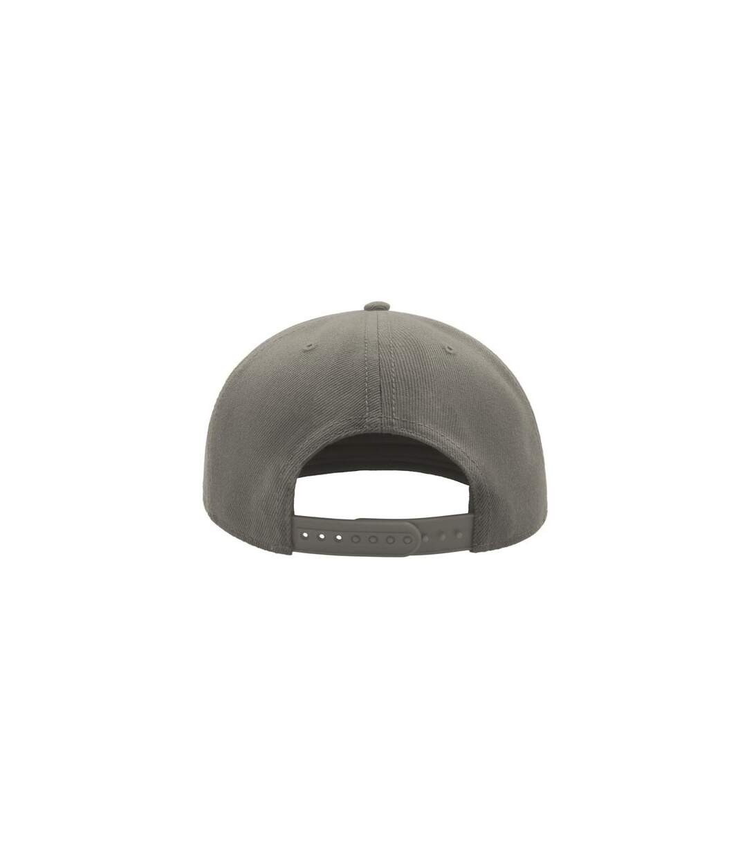 Casquette avec visière plate mixte gris Atlantis-2