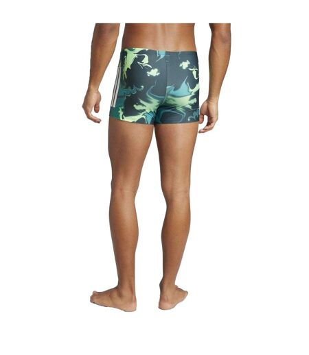 Short De Bain Motif/style Imprimé Graphique Homme Turquoise Adidas
