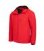 Mens Lightweight Hooded Jacket Red Donnay-3