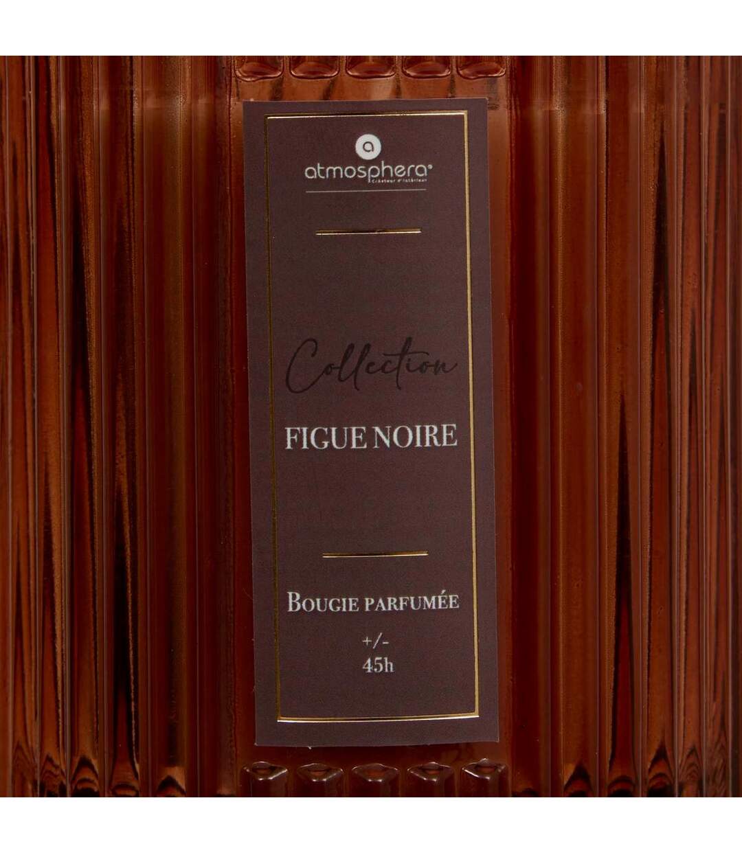 Bougie Parfumée en Verre Albie 290g Figue Noire-3