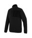 Mens Active Microfleece Quarter Zip Fleece Top Black Regatta-3