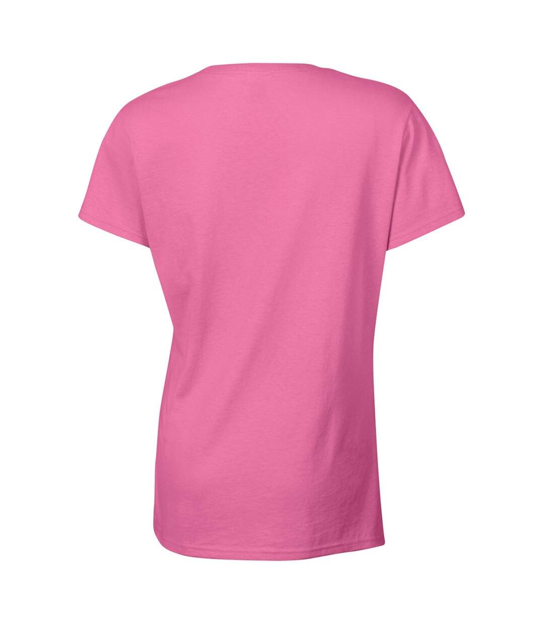 T-shirt à manches courtes coupe féminine femme rose Gildan