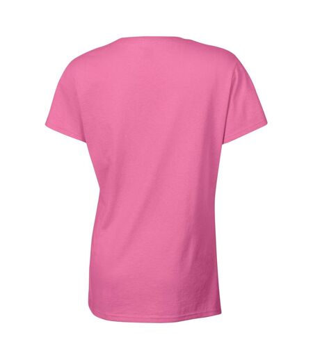 Gildan - T-shirt à manches courtes coupe féminine - Femme (Rose) - UTBC2665