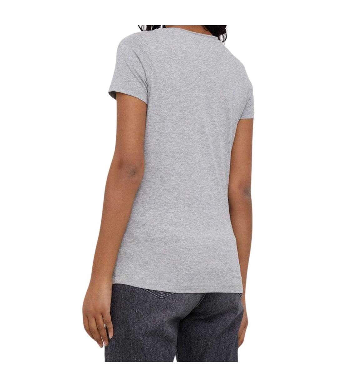 T-shirt Femme Gris Pepe Jeans-4