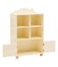 Bibliothèque enfant 2 portes et 4 niches BOULI - Beige-3