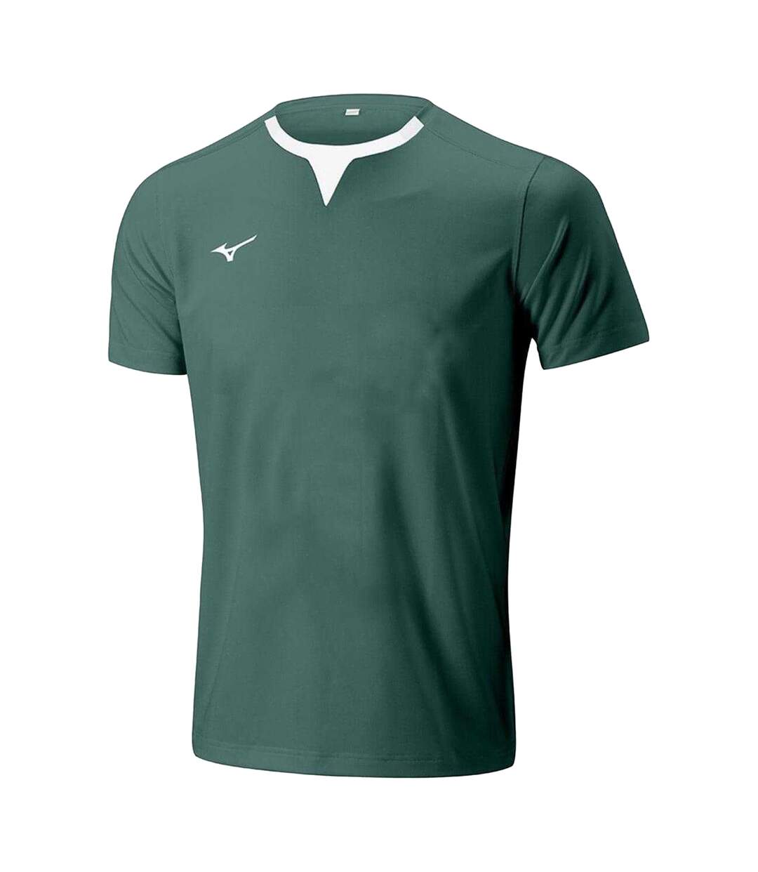 Haut De Rugby Entraînement Motif/style Logo Authentic Homme Vert Foncé Mizuno-1