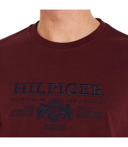 T-shirt Homme Violet Tommy Hilfiger