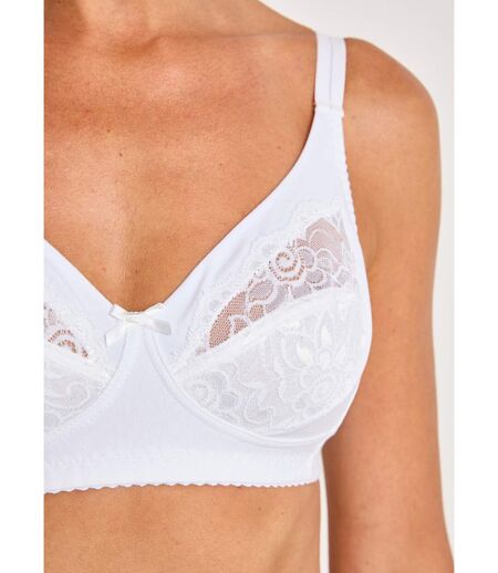 Soutien-gorge dentelle, sans armatures
