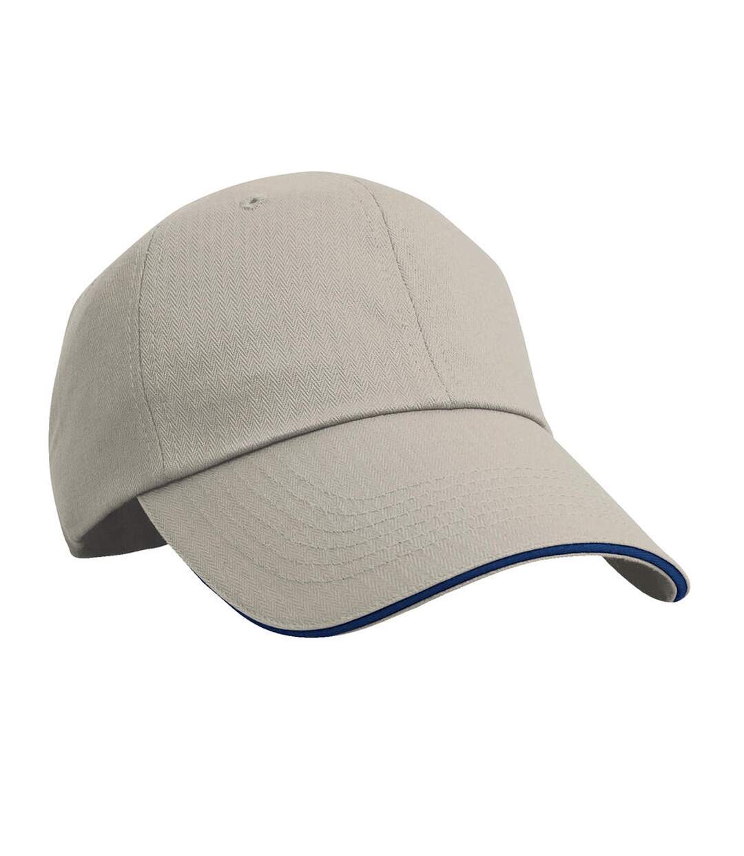 Casquette De Baseball Brun Clair Bleu Marine Result Headwear-1