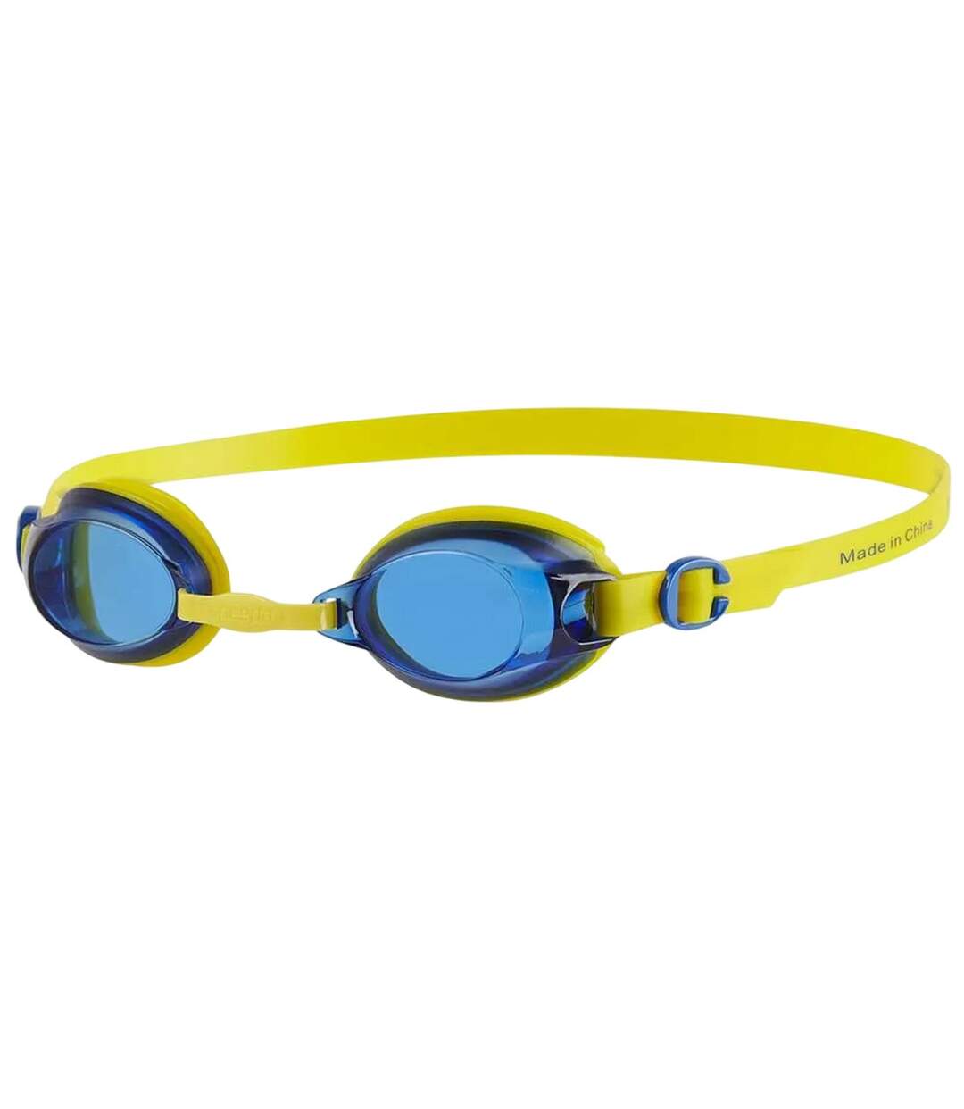 Lunettes De Natation Jet V2 Enfant Jaune Bleu Néon Speedo-1