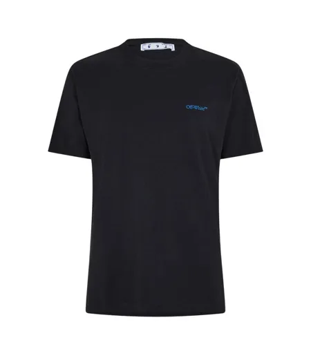T-shirt Homme Noir Bleu Off White