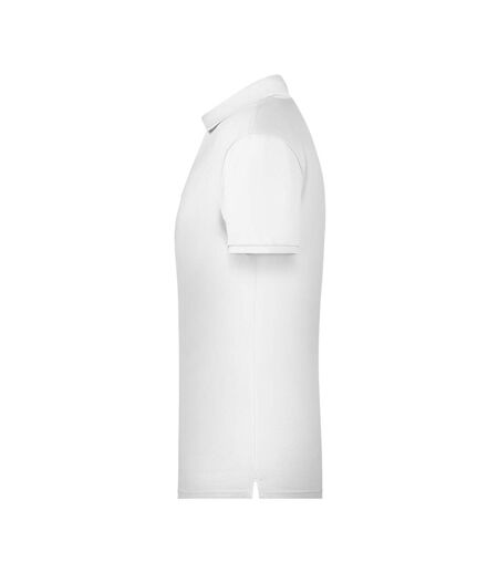 Polo Basic Homme Blanc James And Nicholson