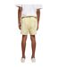 Build Your Brand Mens Swim Shorts (Light Yellow) - UTRW8372