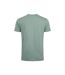 Mens tidal organic short-sleeved t-shirt dusty teal Weird Fish-2