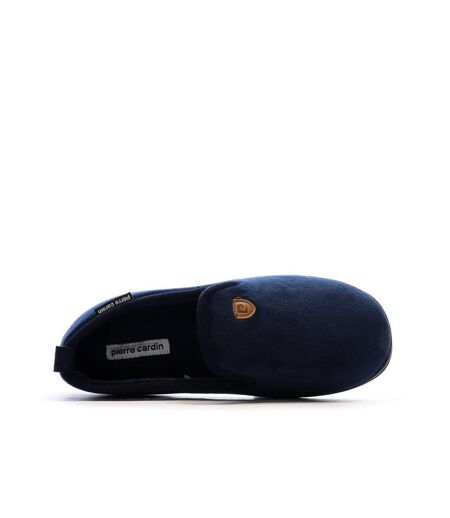 Chaussons charentaise marine pierre cardin pantoufle