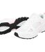 Womens/ladies Pro Mira Synthetic Leather Trainers White Pink USA Pro-4