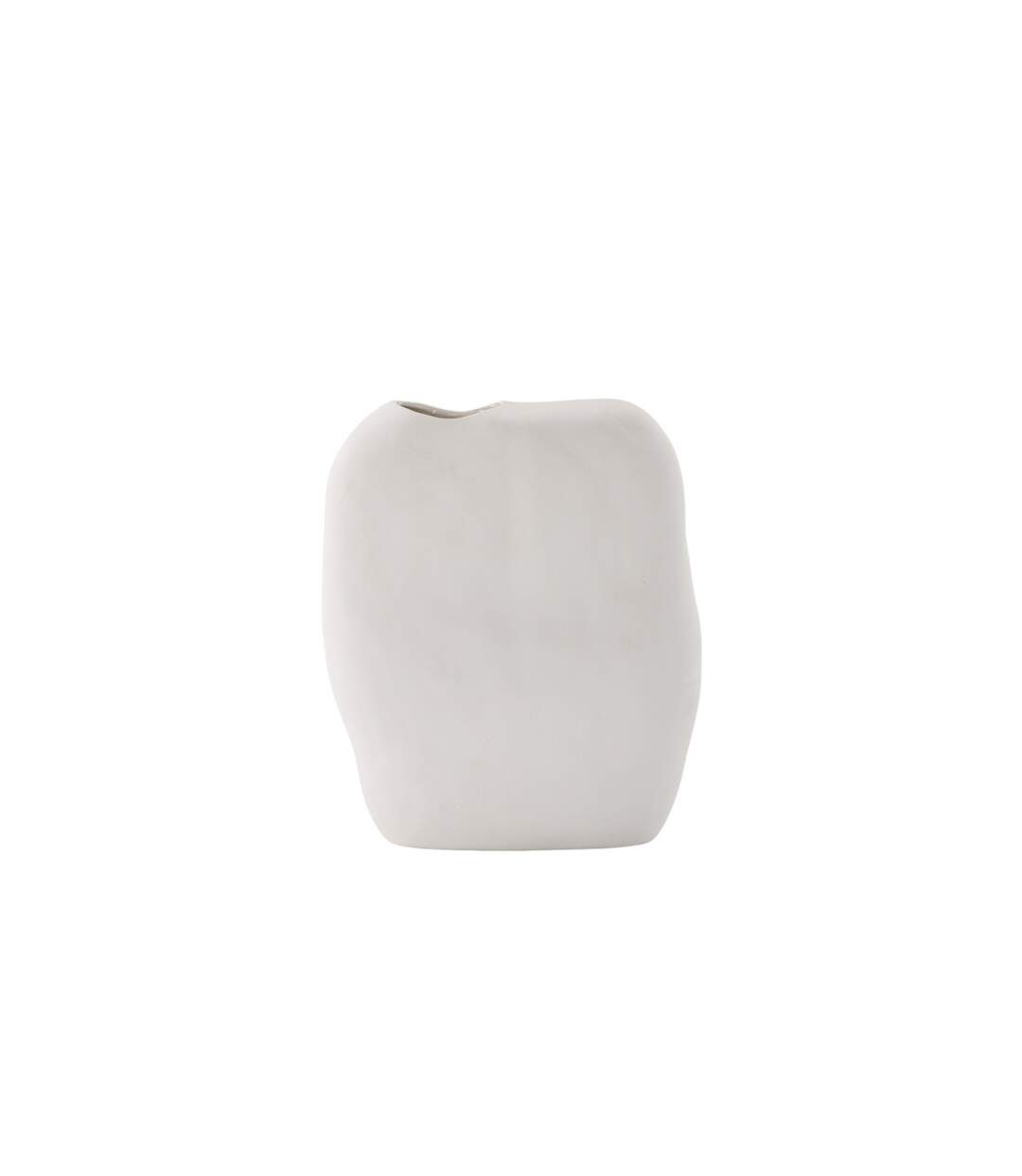 Vase Buste en Céramique Romie 28cm Blanc Cassé-5