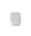Vase Buste en Céramique Romie 28cm Blanc Cassé-5