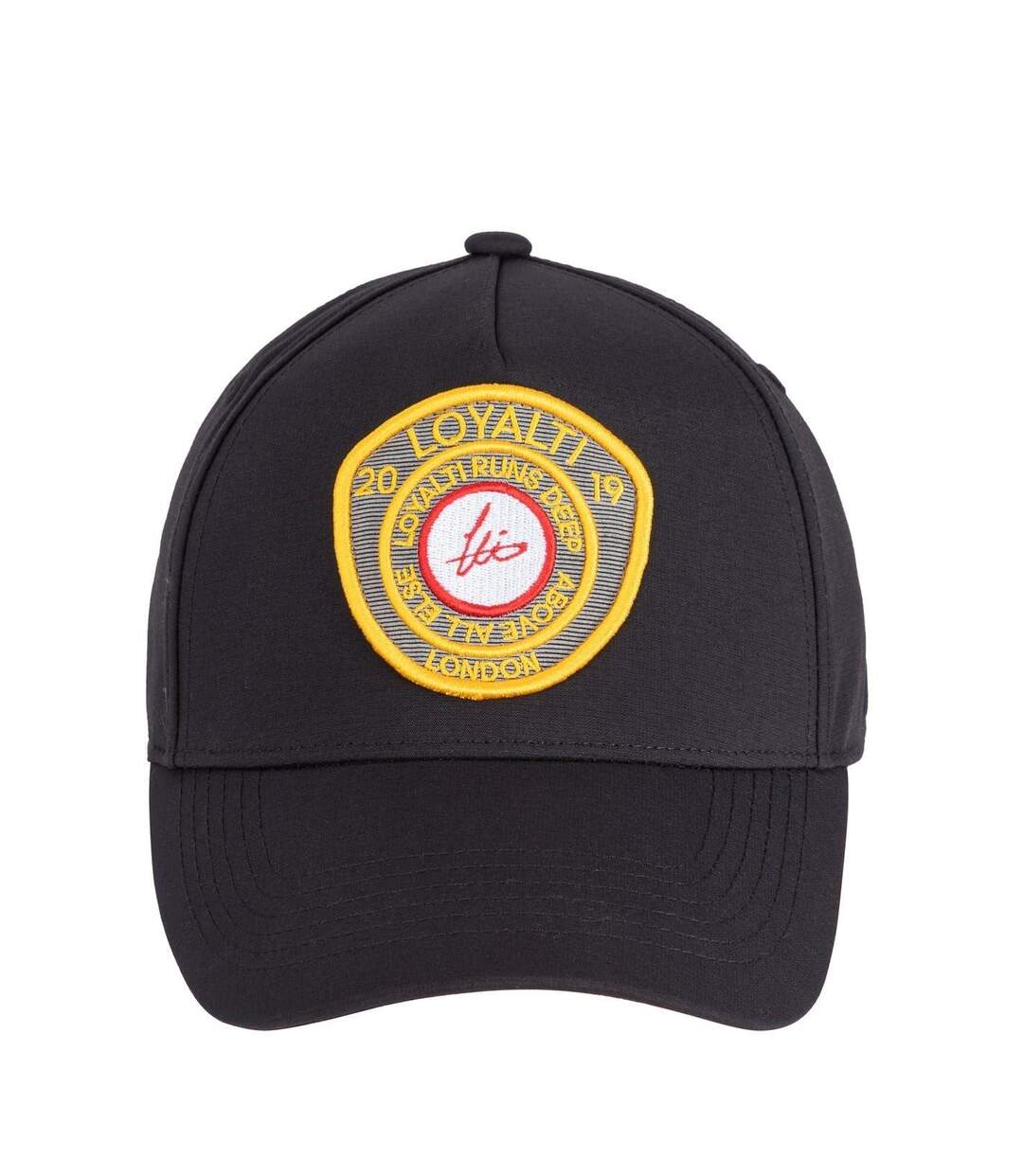 Casquette Motif/style Écusson Brodé Homme Noir Loyalti-2