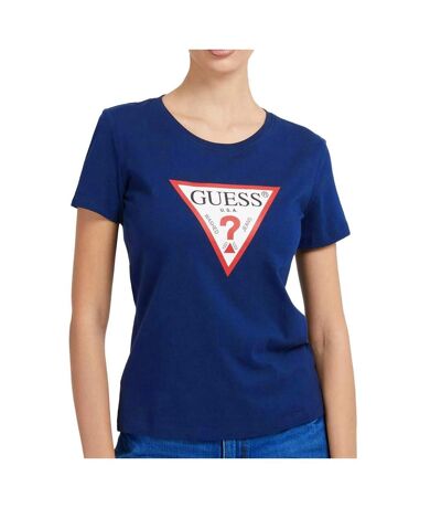 T-shirt Marine Femme Guess Original - XS