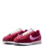 Womens/ladies Cortez Suede Trainers Red Pink Nike-3