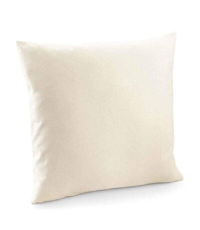 Cotton canvas square cushion cover 40cm x 40cm natural Westford Mill