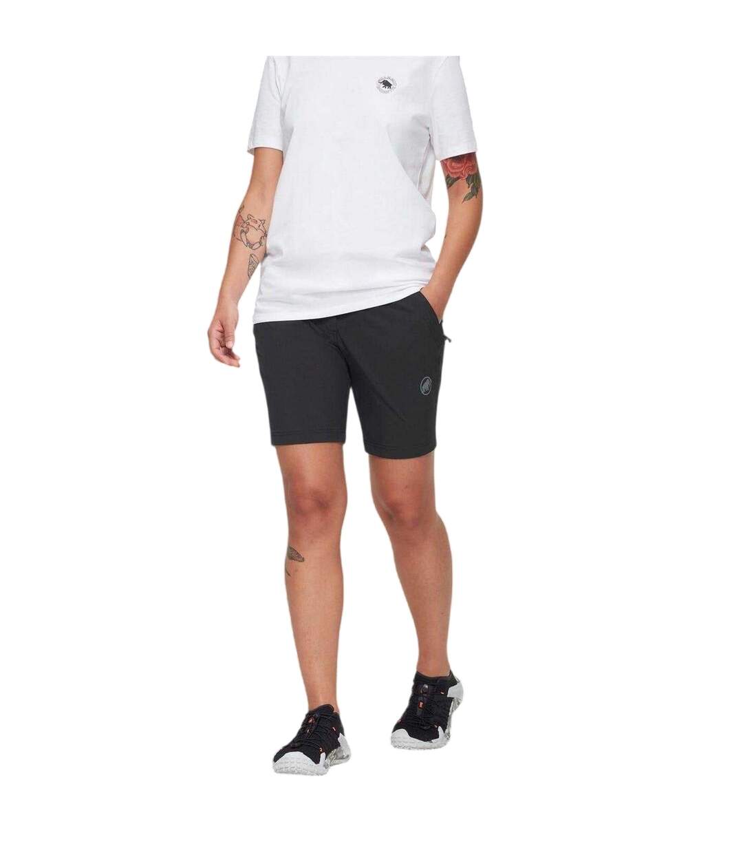 Womens/ladies Hiking Shorts Black Mammut-3
